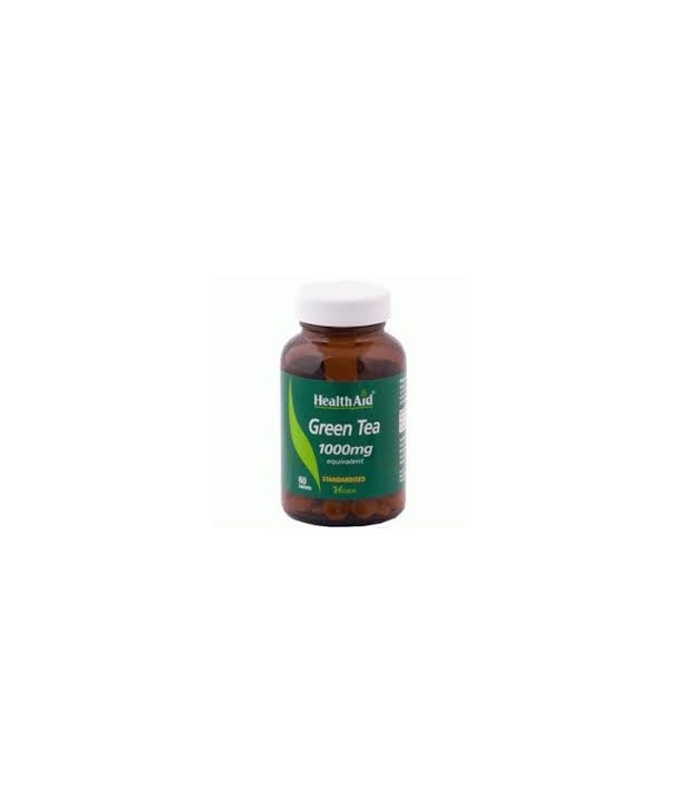 HEALTH AID GREEN TEA 1000mg 60 TABS