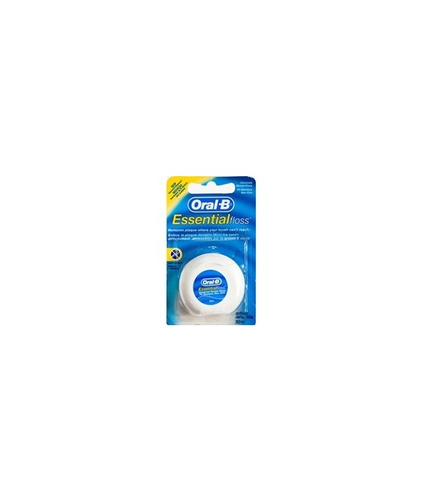 ORAL-B ESSENTIAL FLOSS UNWAXED 50m