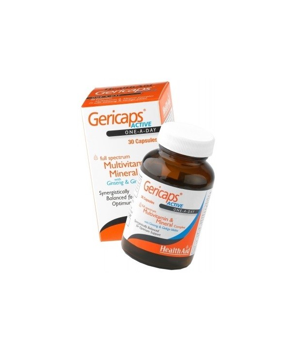 HEALTH AID GERICAPS ACTIVE 30 CAPS