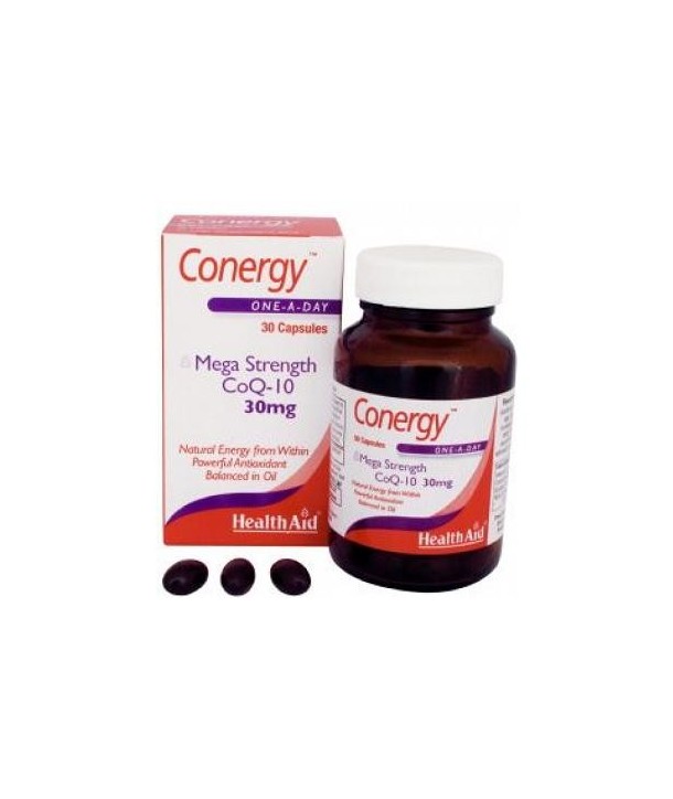 HEALTH AID CONERGY CoQ10 30mg 30 CAPS