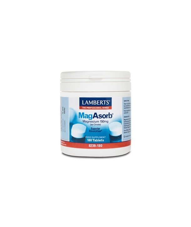 LAMBERTS MAG ASORB 150mg 180 TABS