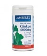 LAMBERTS GINKGO BILOBA 6000mg 180 TABS