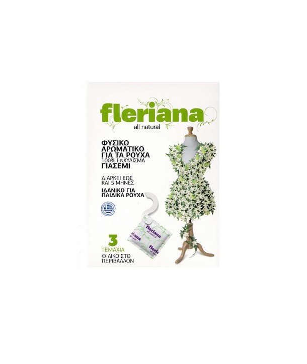 FLERIANA NATURAL AROMATIC FOR COTHES JASMINE 3 PIECES