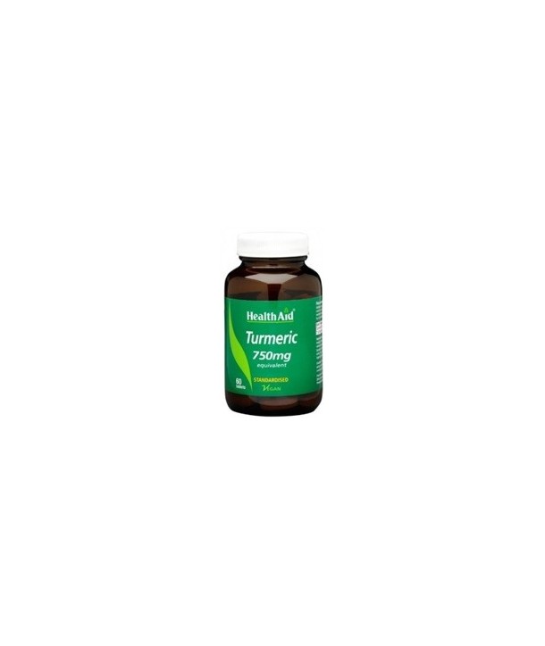 HEALTH AID TURMERIC 750mg 60 TABS