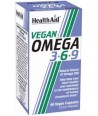 HEALTH AID VEGAN OMEGA 3 6 9 60 VECAPS