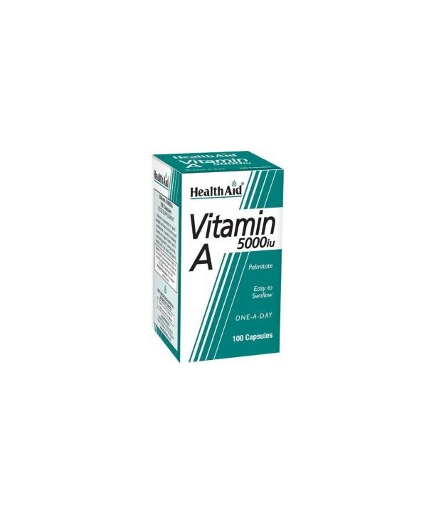 HEALTH AID VITAMIN A 5000iu 100 CAPS