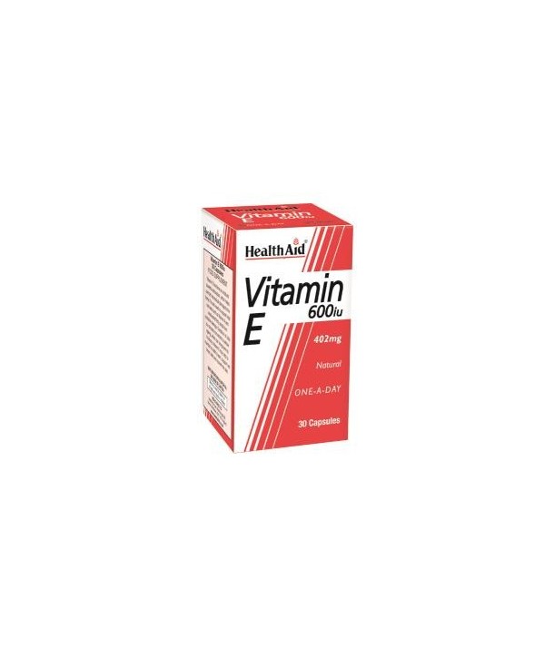 HEALTH AID VITAMIN E 600IU 60 CAPS