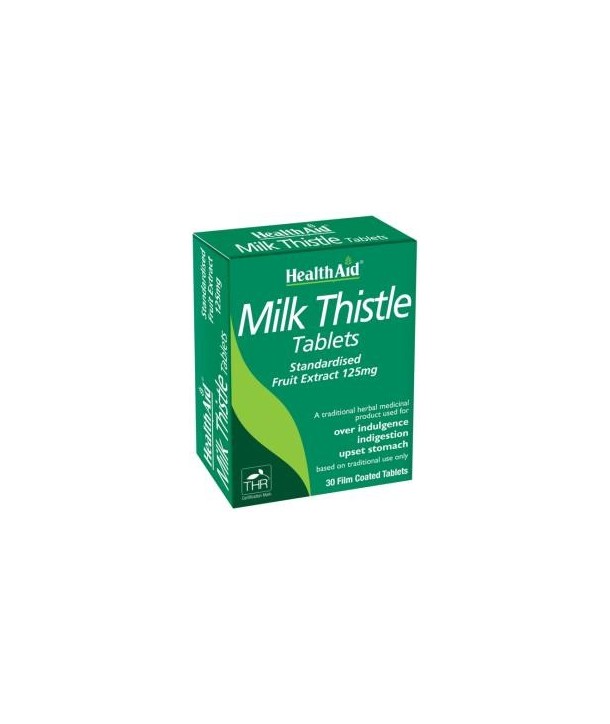 HEALTH AID MILK THISTLE BLISTER 30 TABS