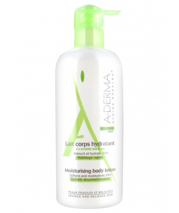 ADERMA MOISTURISING BODY LOTION 400ml