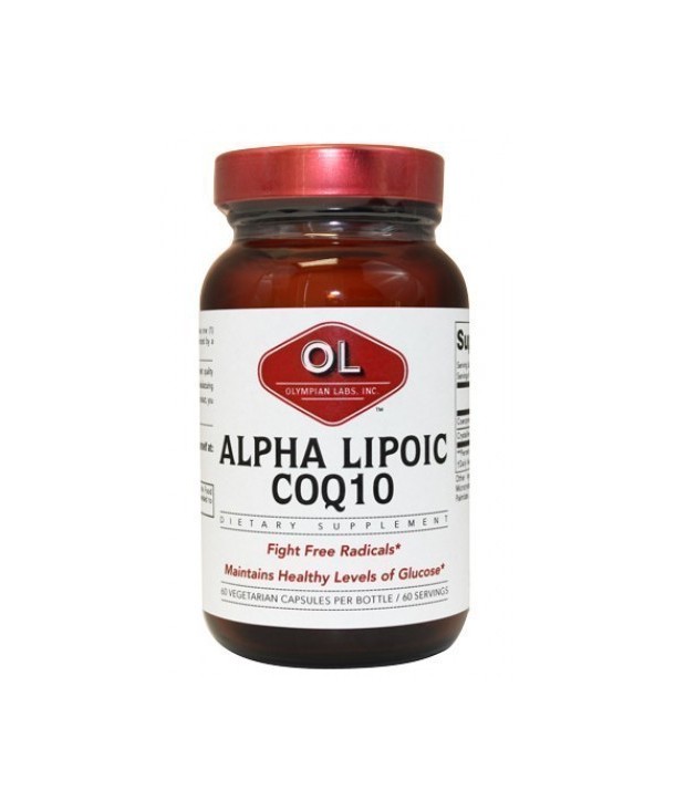 OLYMPIAN LABS ALPHA LIPOIC ACID CoQ10 60 CAPS