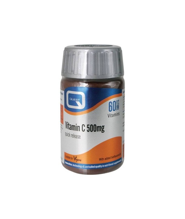 QUEST VITAMIN C 500mg 60 TABS