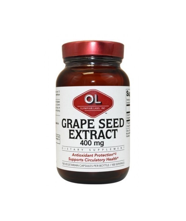 OLYMPIAN LABS GRAPE SEED EXTRACT 400mg 100 CAPS