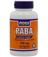 NOW PABA 500mg 100 CAPS