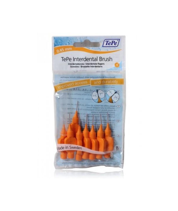 TEPE INTERDENTAL BRUSH SIZE 1 (0.45)