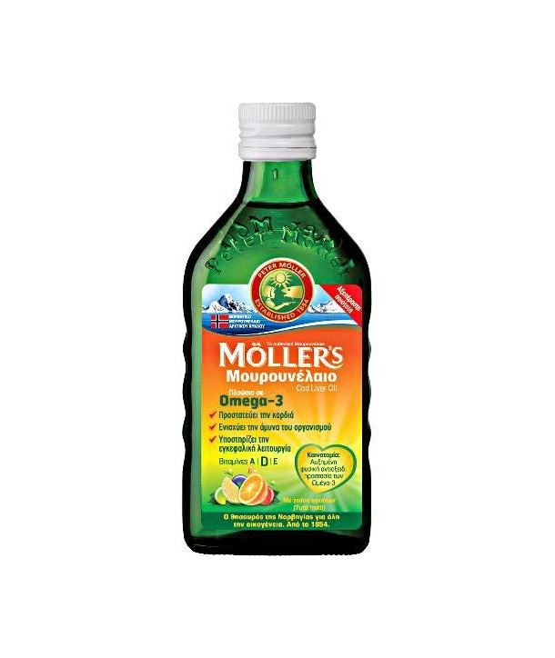 MOLLER'S ΜΟΥΡΟΥΝΕΛΑΙΟ TUTTI FRUTTI 250ml