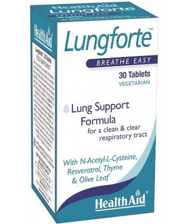 HEALTH AID LUNGFORTE 30 TABS