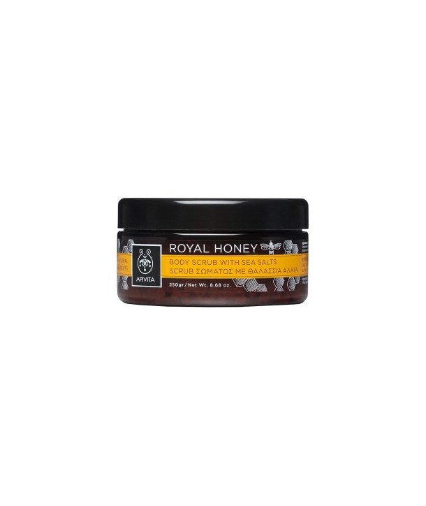 APIVITA ROYAL HONEY BODY SCRUB WITH SEA SALTS 200ml