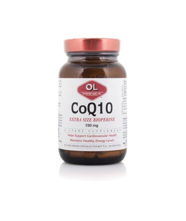 OLYMPIAN LABS CoQ10 EXTRA BIOPERINE 150mg 60 CAPS