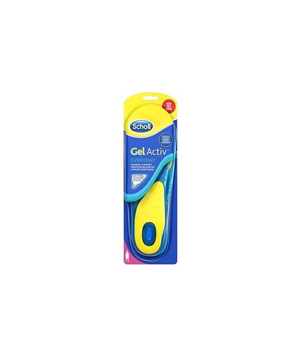 DR.SCHOLL GEL ACTIV EVERYDAY ΓΥΝΑΙΚΕΙΟΙ ΠΑΤΟΙ No 37-42 2 ΤΕΜΑΧΙΑ