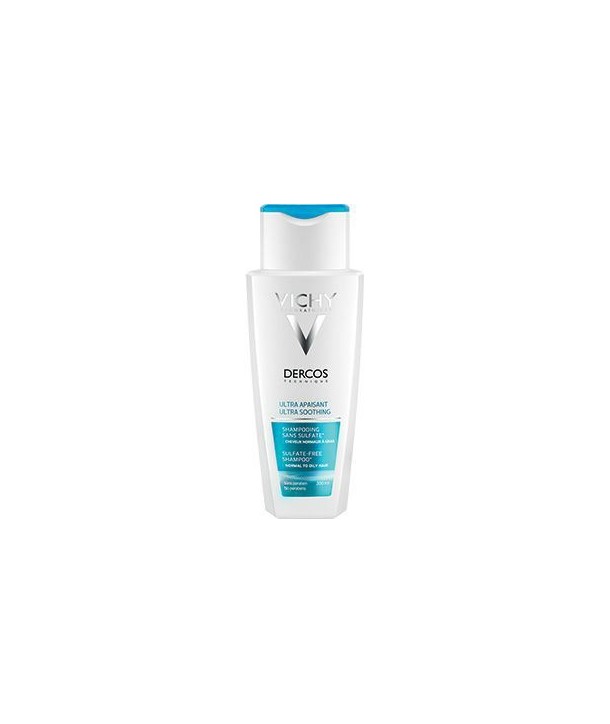 VICHY DERCOS ULTRA SOOTHING ΚΑΝΟΝΙΚΑ ΛΙΠΑΡΑ ΜΑΛΛΙΑ 200ml