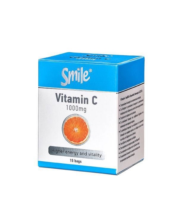 AM HEALTH SMILE VITAMIN C 1000mg 15 SACHETS