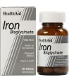 HEALTH AID IRON BISGLYCINATE WITH VIT C 90 VETABS