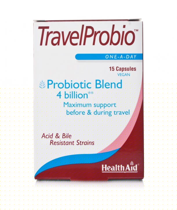 HEALTH AID TRAVEL PROBIO 15 CAPS