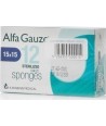 KARABINIS MEDICAL ALFA GAUZE ΑΠΟΣΤΕΙΡΩΜΕΝΕΣ ΓΑΖΕΣ 15cm x 15cm 12 ΤΕΜΑΧΙΑ