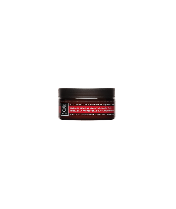 APIVITA COLOR PROTECTION HAIR MASK SUNFLOWER HONEY 200ml