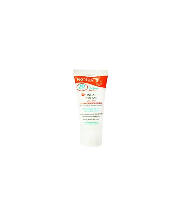 FROIKA SUNCARE CREAM SPF20 OIL FREE 50ml