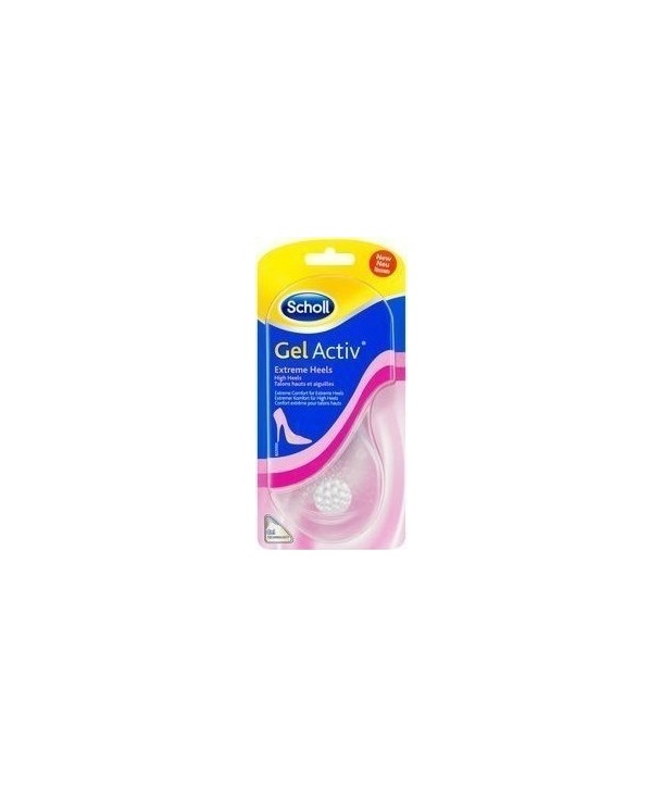 SCHOLL GEL ACTIV INSOLES EXTREME HEELS 1τμχ