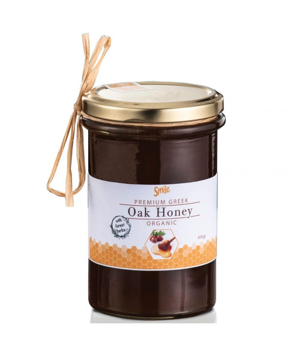 AM HEALTH SMILE OAK HONEY ΒΕΛΑΝΙΔΙΑ ΑΓΡΙΑ ΒΟΤΑΝΑ 410gr