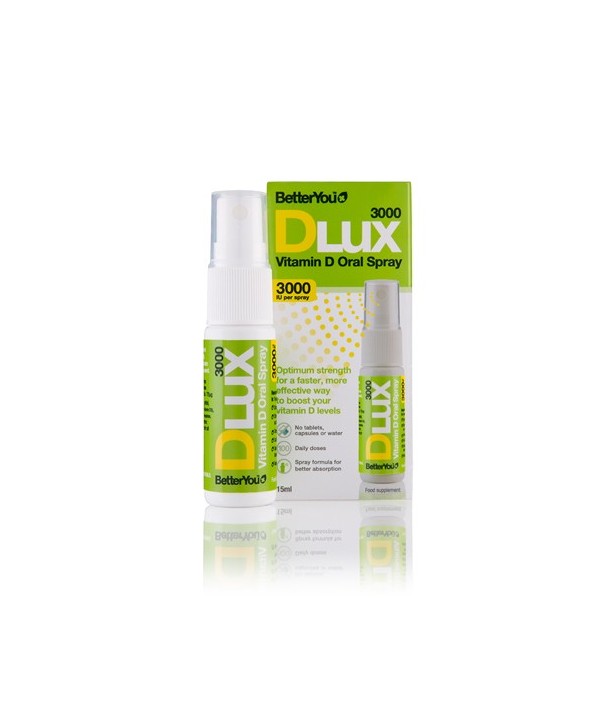 BETTERYOU D LUX 3000 DAILY VITAMIN D ORAL SPRAY 15ml