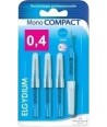 ELGYDIUM MONOCOMPACT BLUE 0,4 INTERDENTAL BRUSH 4 PC