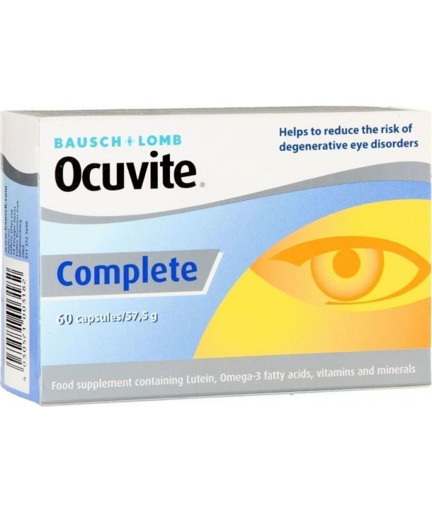 VALEANT BAUSCH & LOMB OCUVITE COMPLETE 60TABS