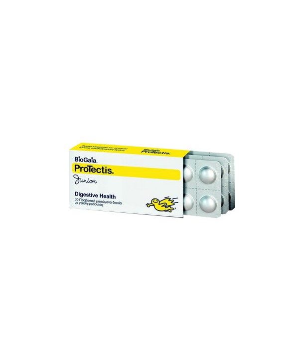 BIOGAIA PROTECTIS JUNIOR 30 Chew.Tabs ΓΕΥΣΗ ΦΡΑΟΥΛΑ