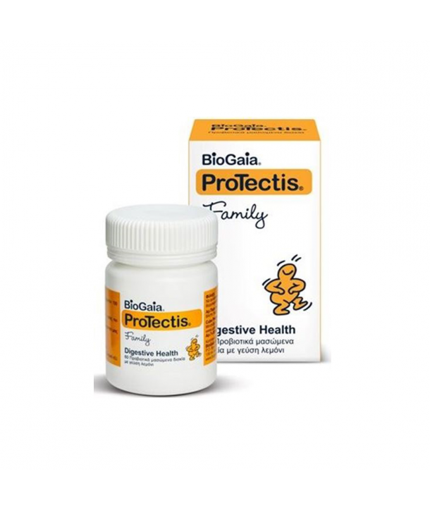BIOGAIA PROTECTIS FAMILY LEMON 60 EFF,TABS