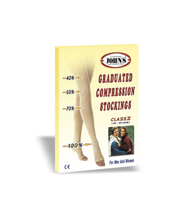 JOHN’S ELASTIC SOCKS AD CLASS II 34-40mmHg