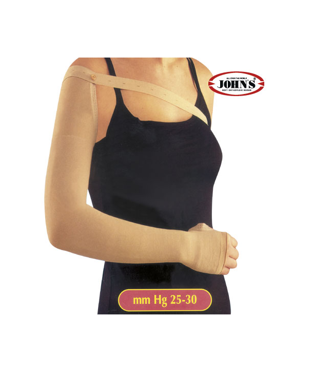 JOHN’S LEMPHEDEMA GLOVE LONG 25-30mmHg