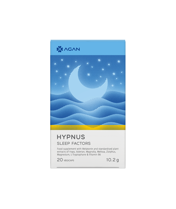 SAMCOS AGAN HYPNUS SLEEP FACTORS- 20 VEGICAPS