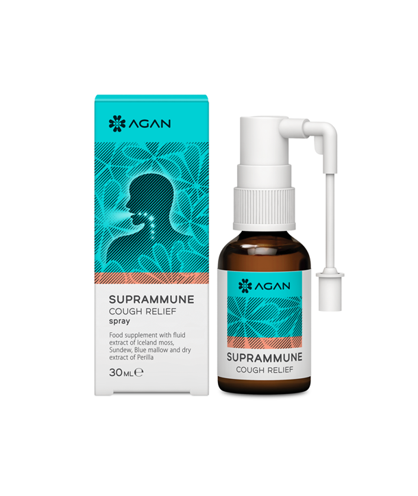 SAMCOS AGAN SUPRAMMUNE COUGH RELIEF SPRAY 30 ml