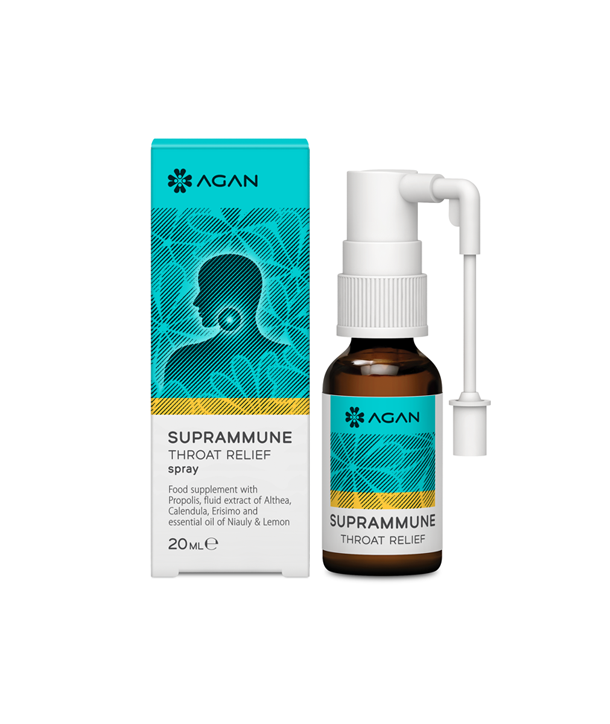 SAMCOS AGAN SUPRAMMUNE THROAT RELIEF SPRAY 20 ml