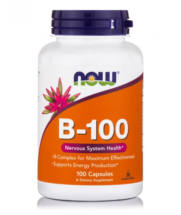 NOW FOODS VITAMIN B-100 CAPSULES