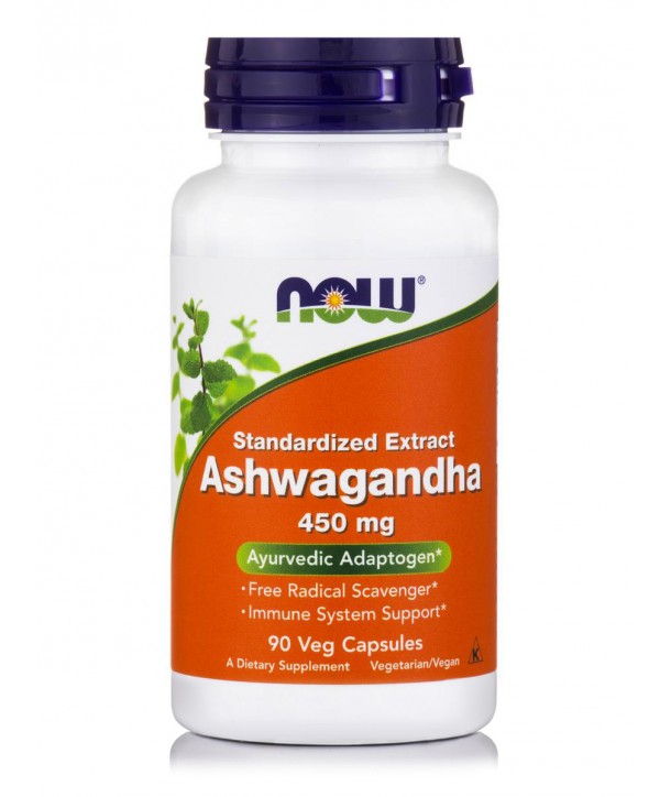NOW FOODS ASHWAGANDHA EXTRACT 450 MG VEG CAPSULES