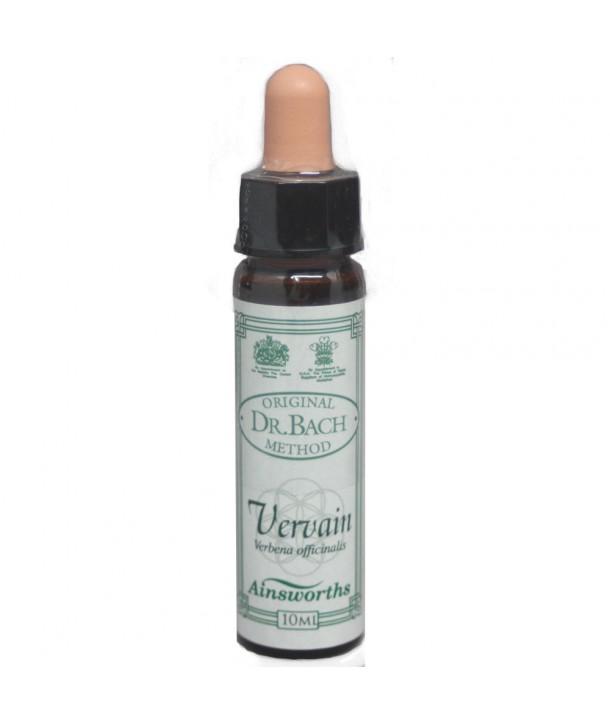 AM HEALTH VERVINE BACH FLOWER REMEDY AINSWORTHS 10ml
