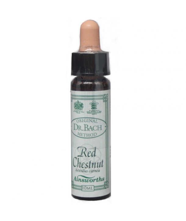 AM HEALTH RED CHESTNUT BACH FLOWER REMEDY AINSWORTHS 10ml