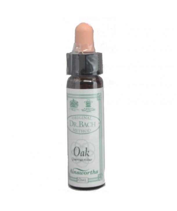 AM HEALTH OAK BACH FLOWER REMEDY AINSWORTHS 10ml