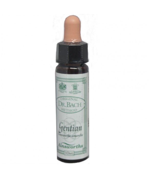 AM HEALTH GENTIAN BACH FLOWER REMEDY AINSWORTHS 10ml