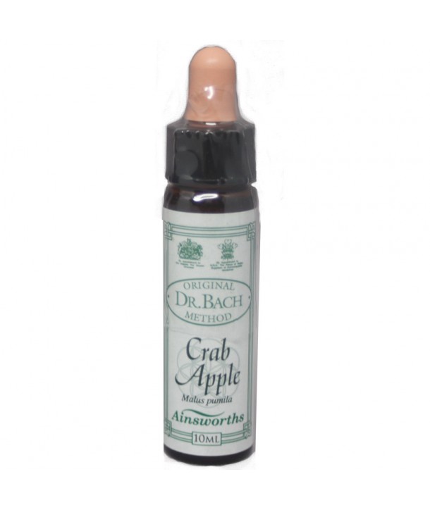 AM HEALTH CRAB APPLE BACH FLOWER REMEDY AINSWORTHS 10ml
