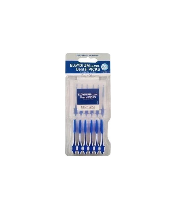 PIERRE FABRE ELGYDIUM CLINIC DENTAL PICKS 36 PCS